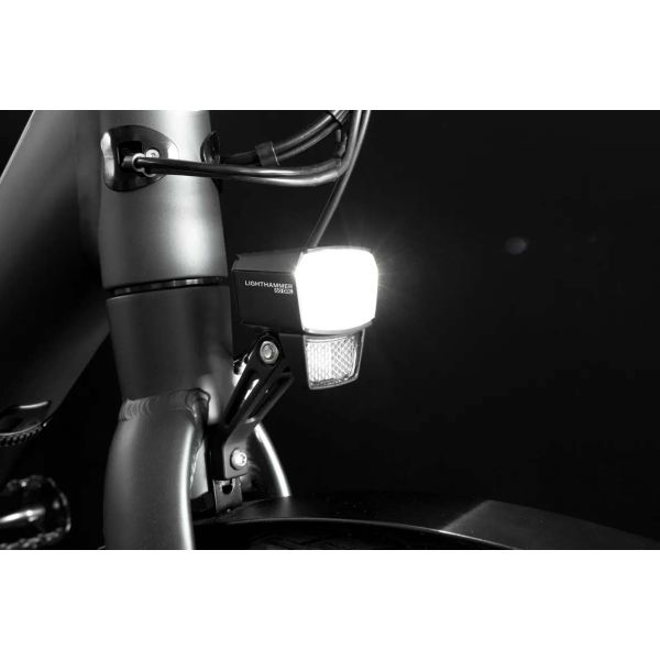 Afbeelding laden in galerijviewer, Trelock koplamp Lighthammer LS 805-T ZL 410 dynamo 60 lux
