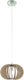 Eglo stellato hanglamp - e27 - staal|hout - wit