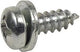Dresselhaus nummerbordchroef no.-plate tapping screws 5.5 x 25 mm