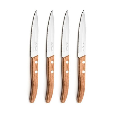 Lou laguiole - tradition forest - 4 delige set steakmes set