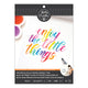 Kelly creates • aquarel brush lettering paper pad blank