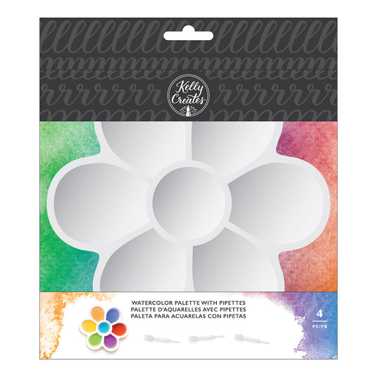 American crafts • watercolour palette with pipettes