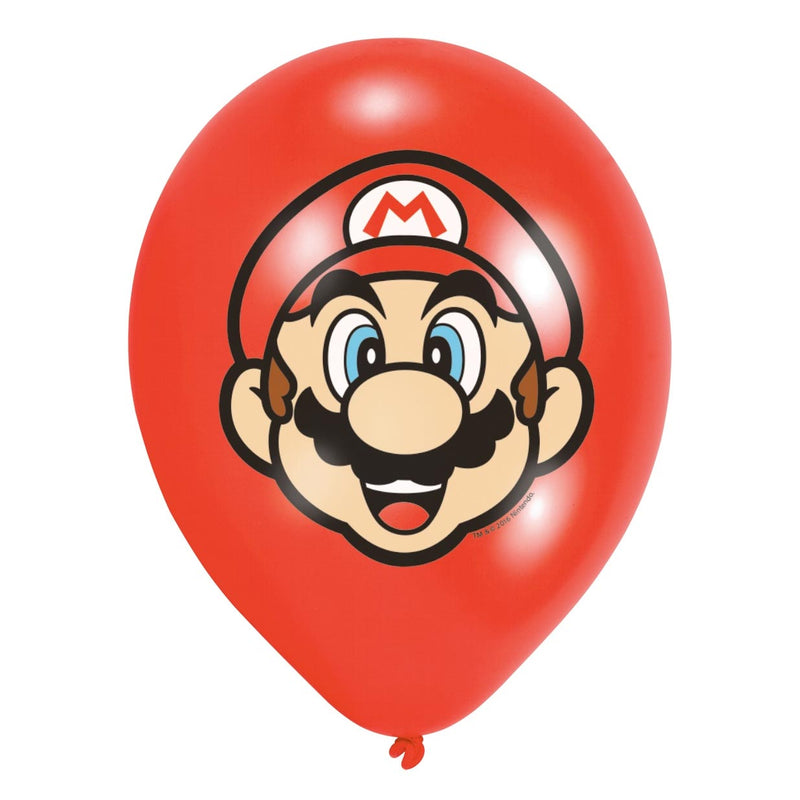 Afbeelding laden in galerijviewer, Super mario Super Mario Latex Ballonnen, 6st.
