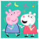Globos servetten peppa pig, 16st.
