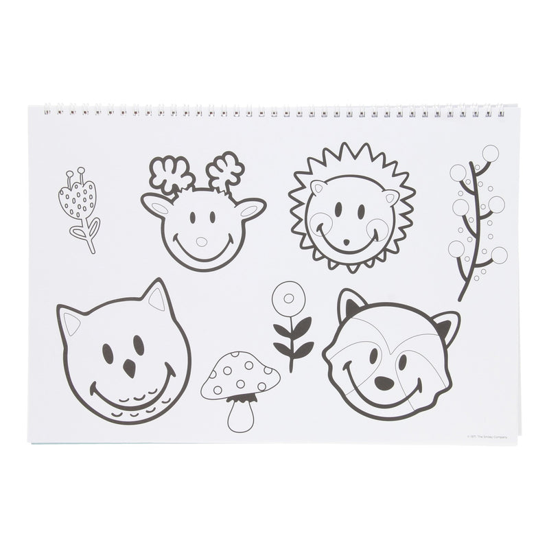 Afbeelding laden in galerijviewer, Schetsblok Smiley met Stickers
