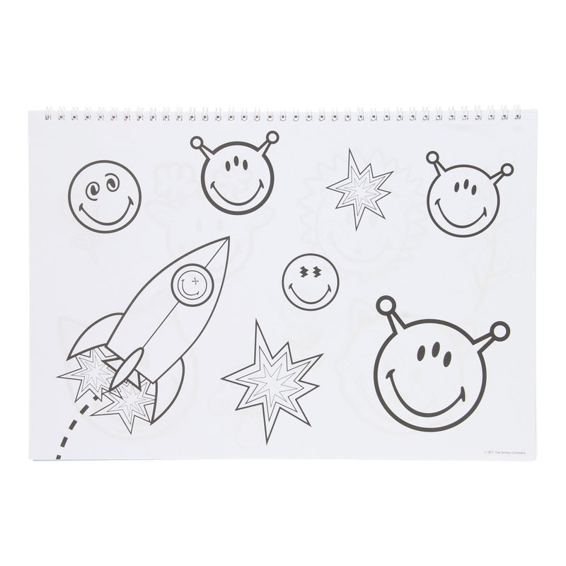 Afbeelding laden in galerijviewer, Schetsblok Smiley met Stickers
