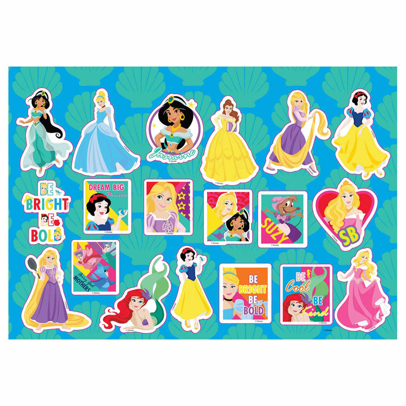 Afbeelding laden in galerijviewer, Disney Prinses Kleurplaten met Stencil en Stickervel
