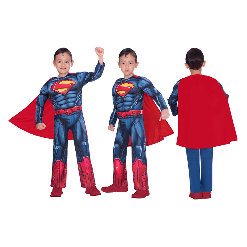 Afbeelding laden in galerijviewer, Kinderkostuum Superman Classic, 6-8 jaar
