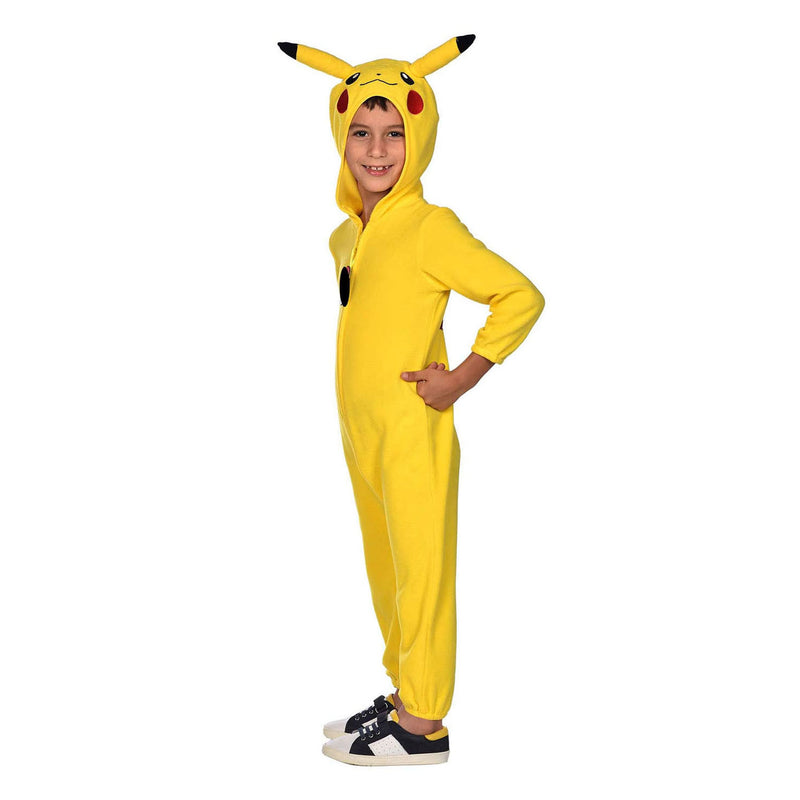 Afbeelding laden in galerijviewer, Pokémon kinderkostuum pokemon pikachu onesie, 6-8 jaar
