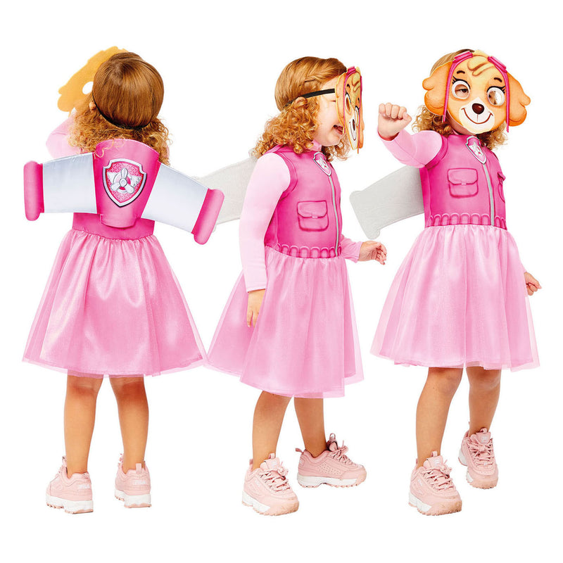 Afbeelding laden in galerijviewer, Paw patrol kinderkostuum skye, 4-6 jaar

