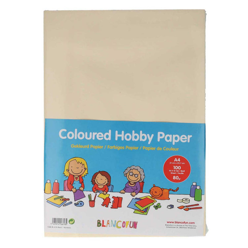 Afbeelding laden in galerijviewer, Hobbypapier gekleurd a4, 80grams, 100vellen
