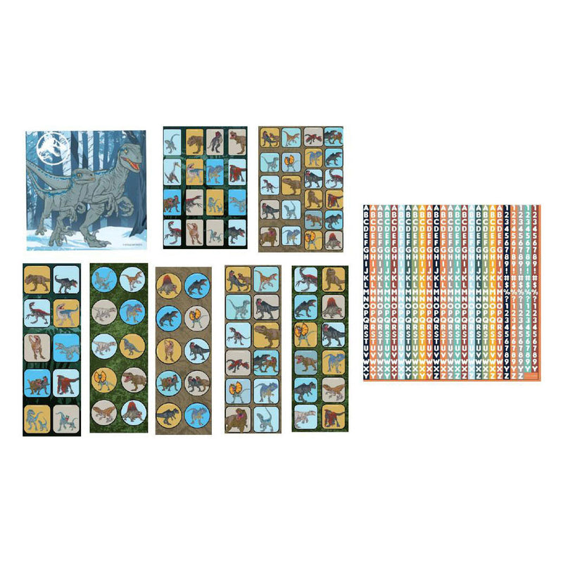 Afbeelding laden in galerijviewer, Stickerset jurassic world, 1000dlg.
