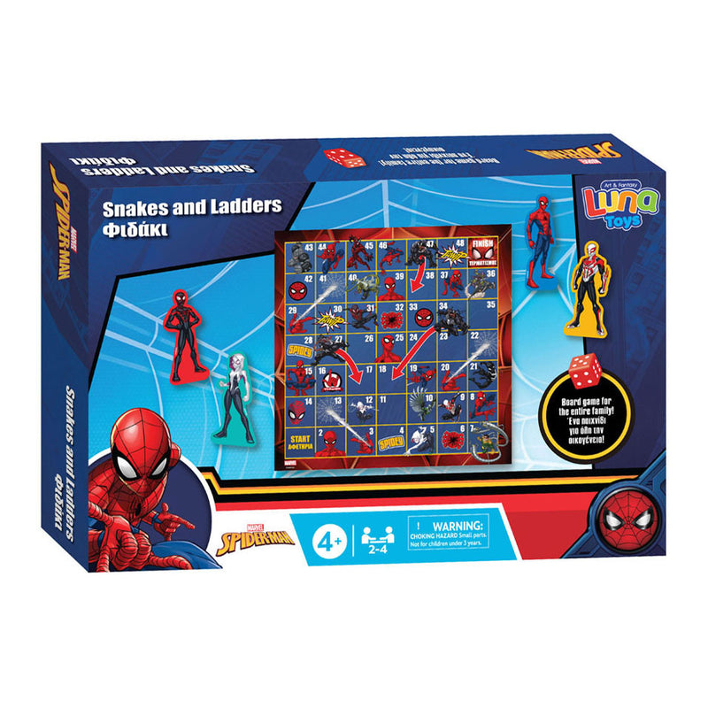 Afbeelding laden in galerijviewer, Slangen ladderspel spiderman
