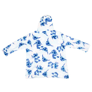 Puch stitch kinder fleece hoodie deken trui, 7-14 jaar