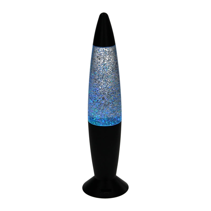 Afbeelding laden in galerijviewer, Glitter led lamp kleurveranderend, 34cm
