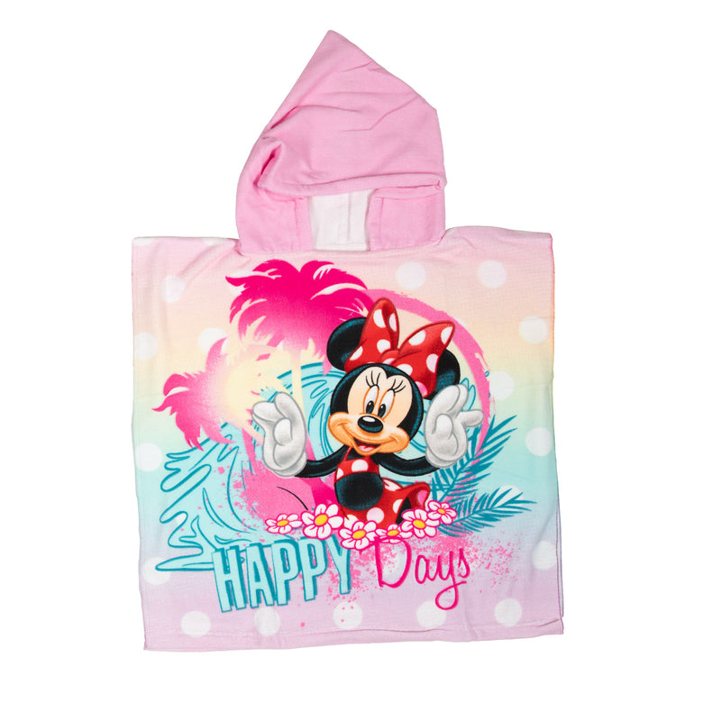Afbeelding laden in galerijviewer, Disney handdoek poncho minnie mouse 55x110cm
