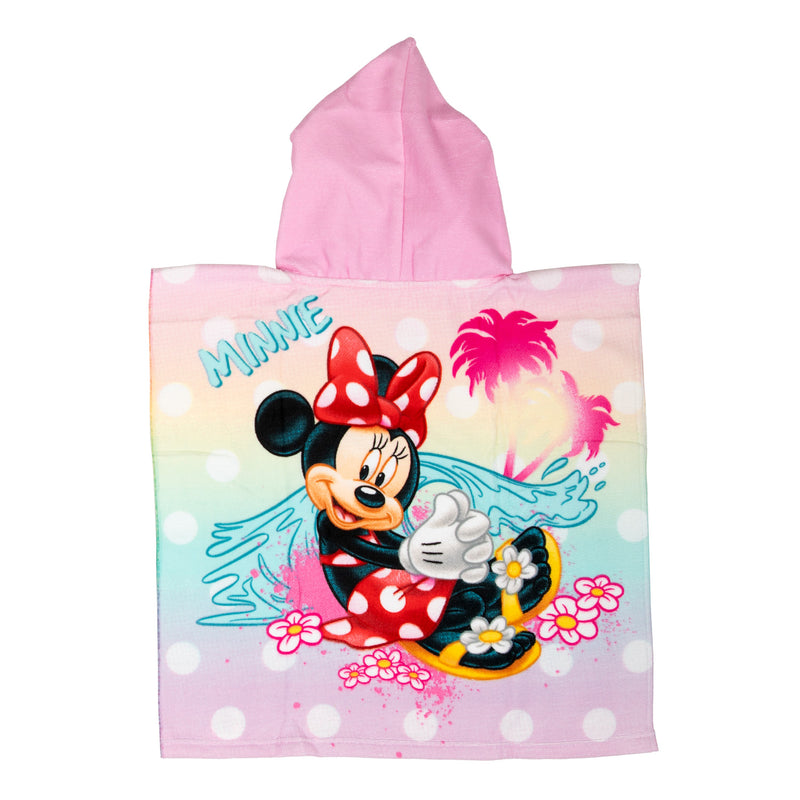 Afbeelding laden in galerijviewer, Disney handdoek poncho minnie mouse 55x110cm
