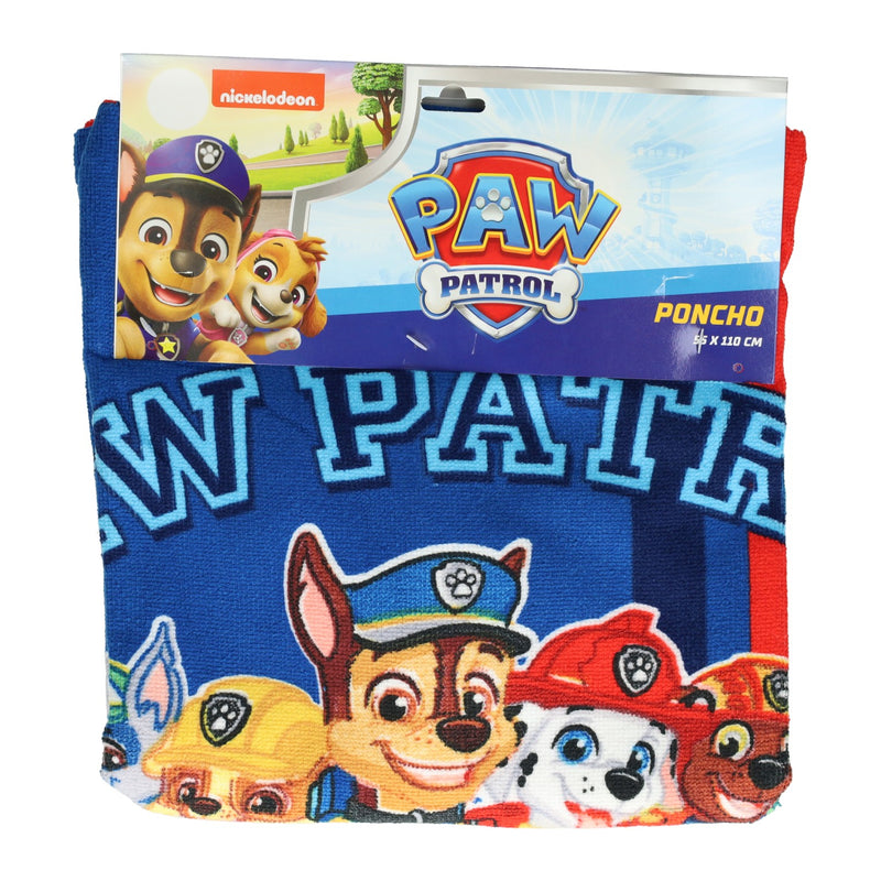 Afbeelding laden in galerijviewer, Paw patrol handdoek poncho 55x110cm
