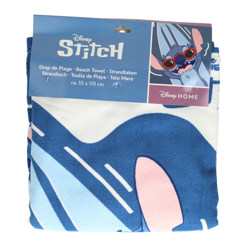 Afbeelding laden in galerijviewer, Puch handdoek poncho stitch blauw wit 55x110cm
