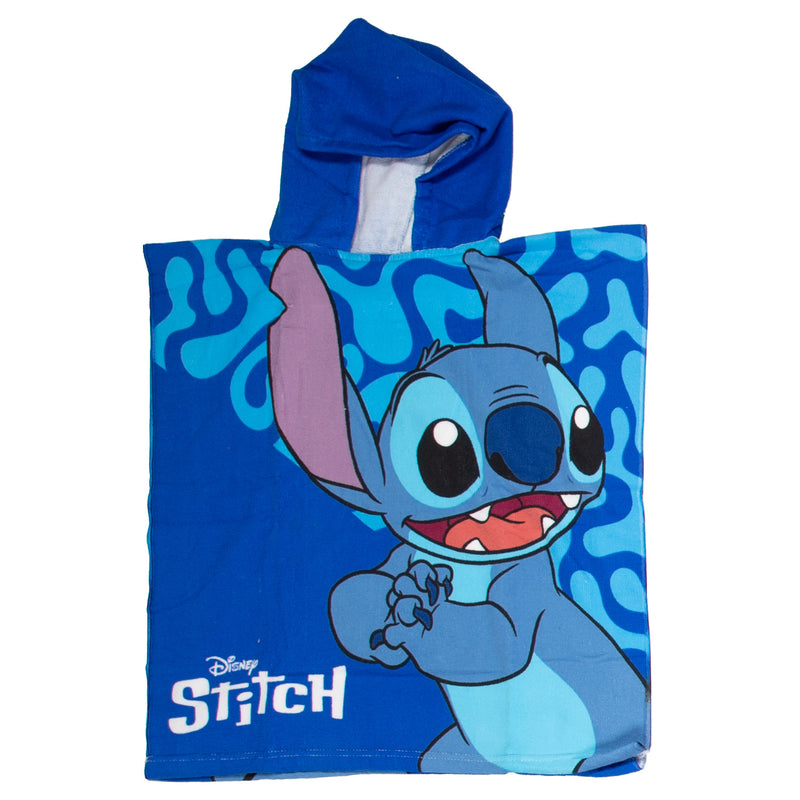 Afbeelding laden in galerijviewer, Puch handdoek poncho stitch blauw 55x110cm

