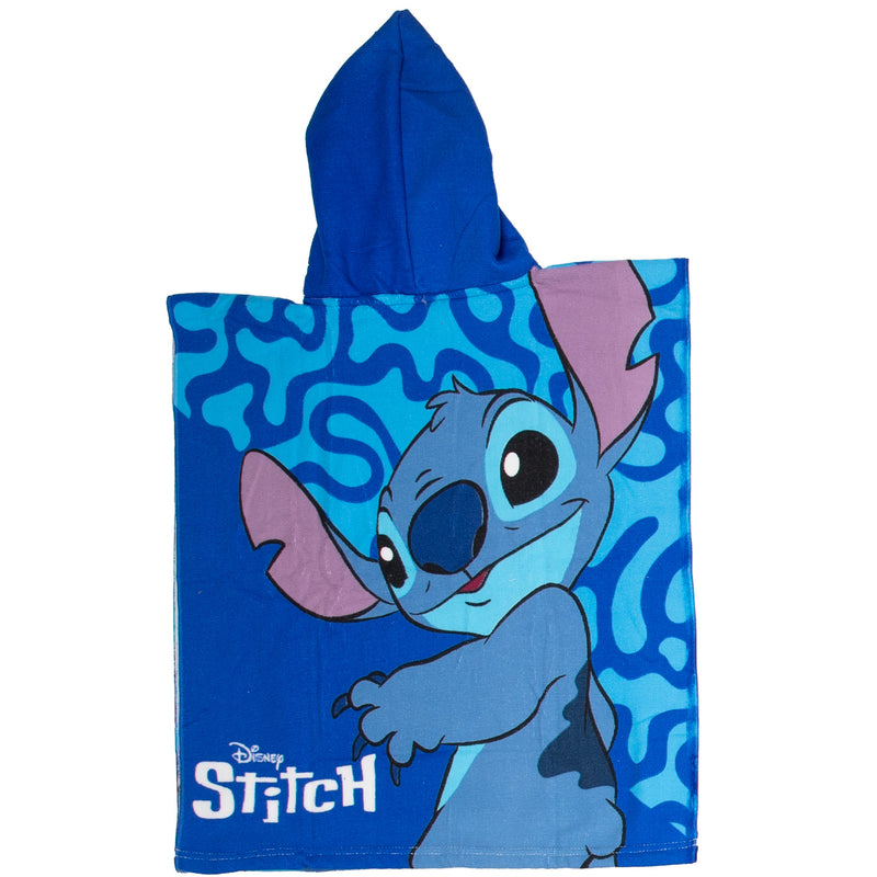 Afbeelding laden in galerijviewer, Puch handdoek poncho stitch blauw 55x110cm
