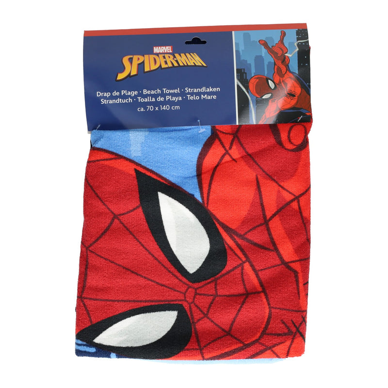 Afbeelding laden in galerijviewer, Strandlaken spiderman, 140x70cm
