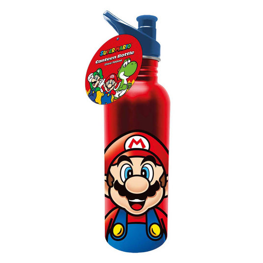 Super mario metalen drinkfles 700ml