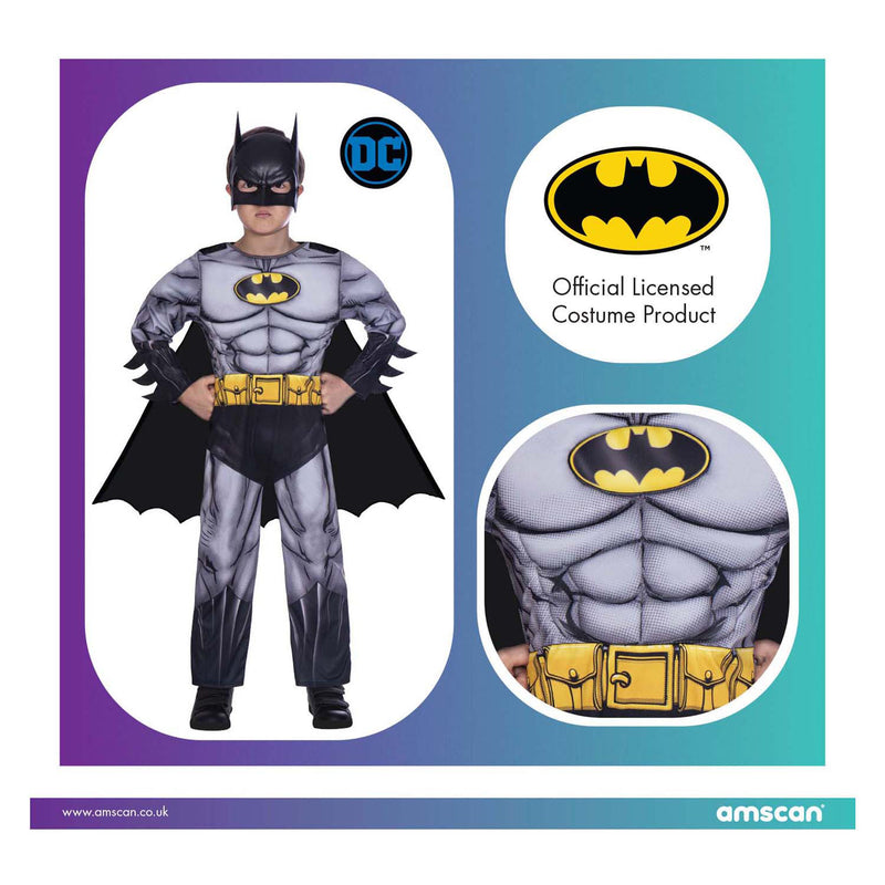 Afbeelding laden in galerijviewer, Kinderkostuum batman - 3-4 jaar
