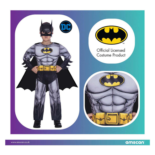 Kinderkostuum batman - 3-4 jaar