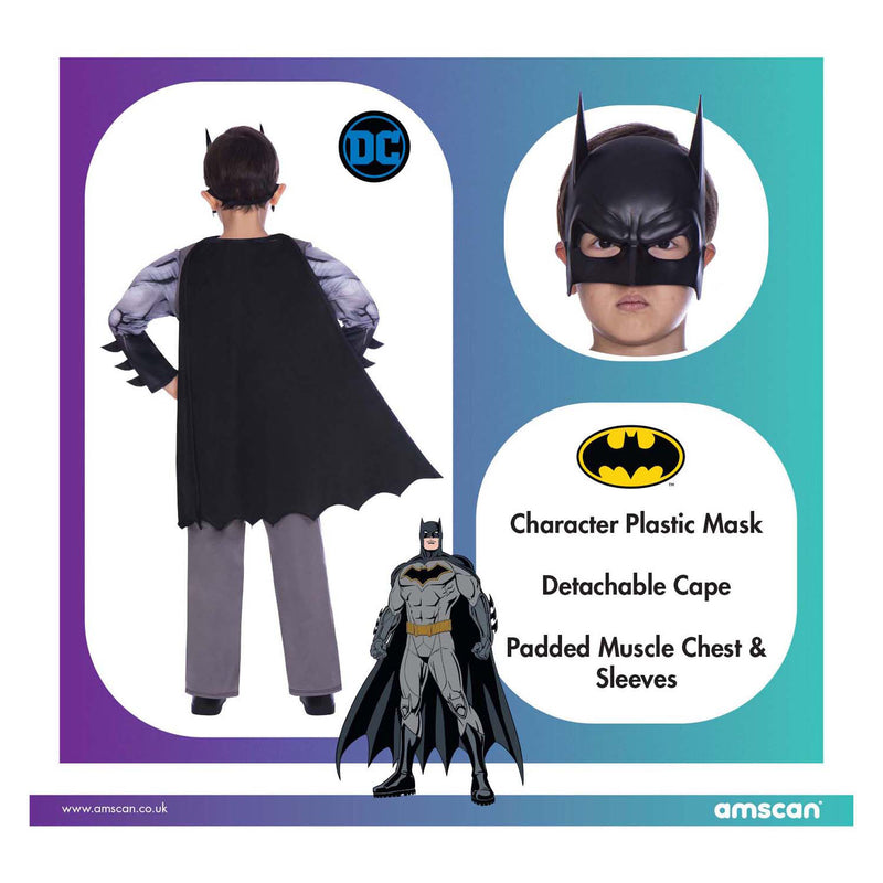 Afbeelding laden in galerijviewer, Kinderkostuum batman - 4-6 jaar

