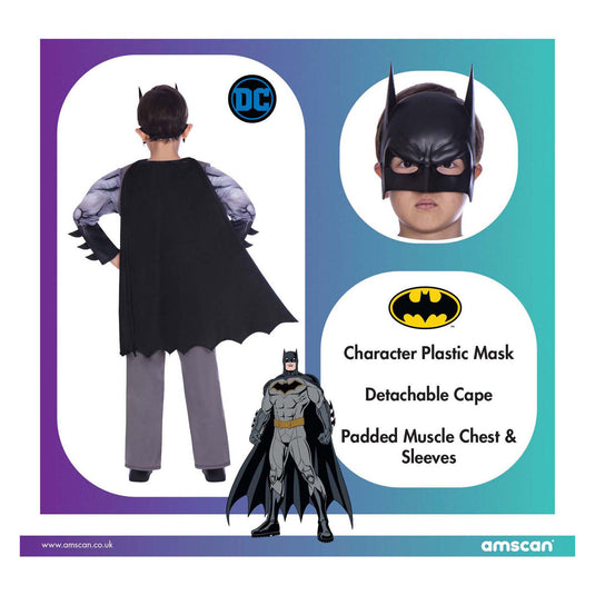 Kinderkostuum batman - 4-6 jaar