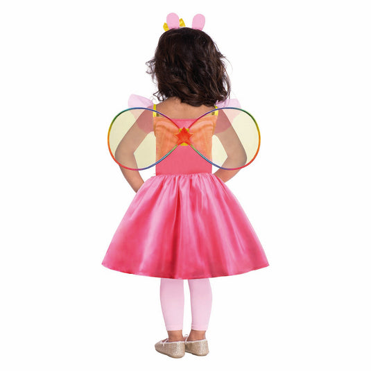 Kinderkostuum peppa regenboogjurk - 2-3 jaar