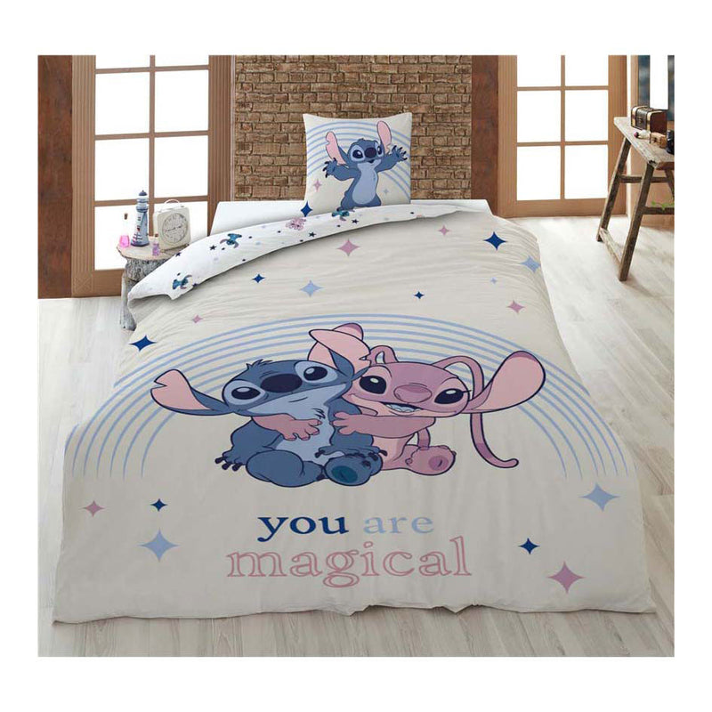 Afbeelding laden in galerijviewer, Stitch you are magical dekbedovertrek - 140x200 cm
