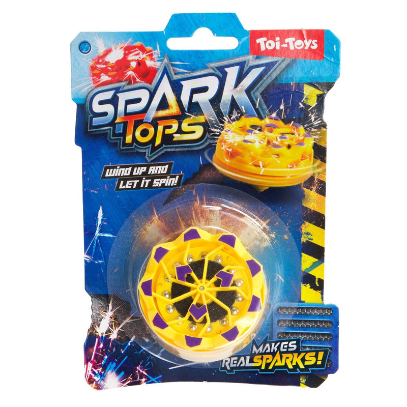 Afbeelding laden in galerijviewer, Toi-toys fun opwindtol sparks met vuursteen 4ass
