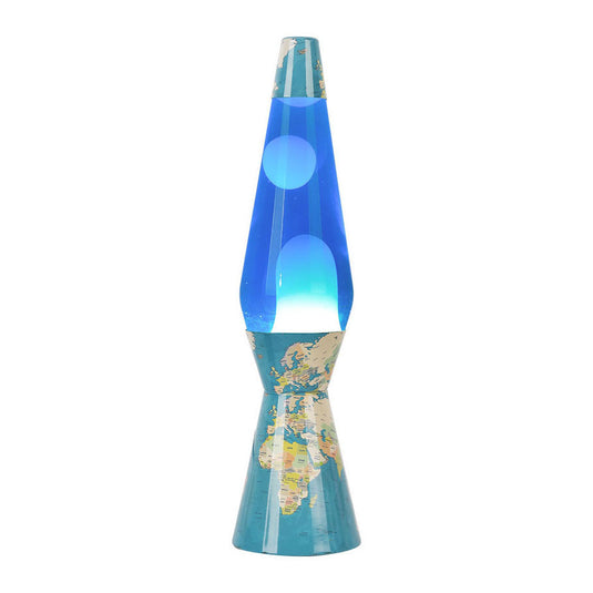 Itotal lavalamp wereldkaart, 40cm