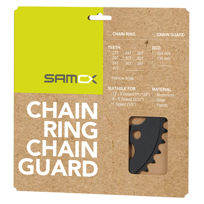 Afbeelding laden in galerijviewer, Samox pd-r4-s-nw 38t chainring
