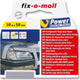 Fix-o-moll weefselband grijs 10mx50mm