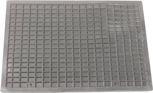 Schönek fußmatte black rear rubber mat 460x400 mm