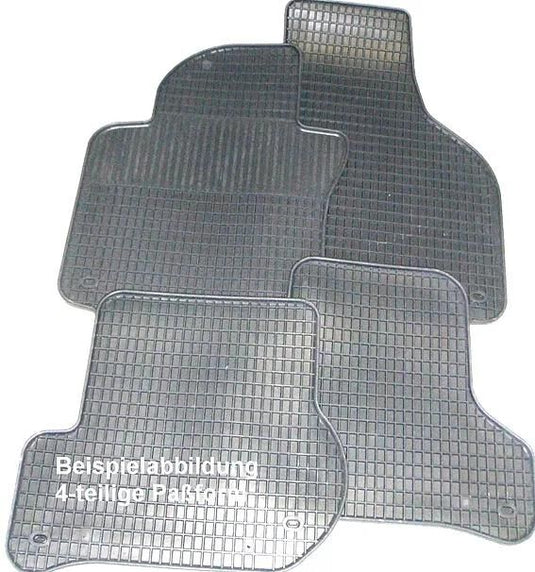 Schönek voetmat rubber mats shape 4 piece vw golf vii sv