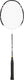Avento badminton racket glasfiber - match - zwart