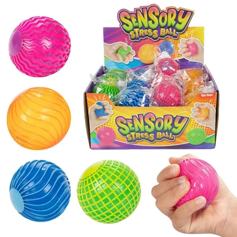 Afbeelding laden in galerijviewer, Toi-toys toi toys fun sensorische ribbel bal ø6,5cm
