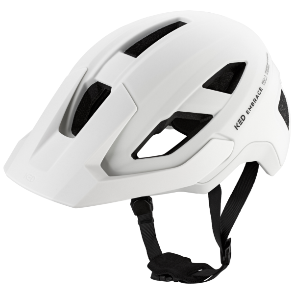 Afbeelding laden in galerijviewer, Ked fietshelm embrace l (58-62cm) - mat wit
