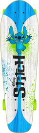 Stitch skateboard 70 x 20 cm junior wit blauw groen