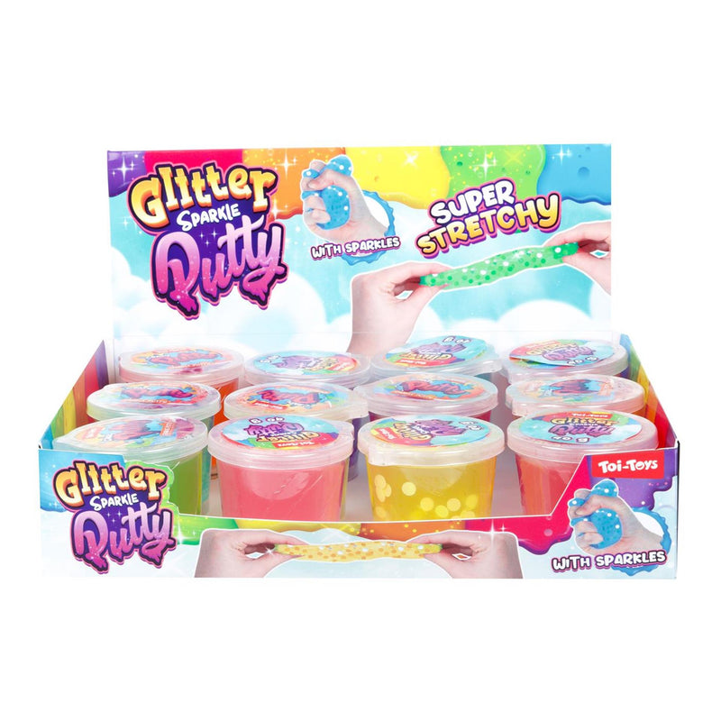 Afbeelding laden in galerijviewer, Toi-toys putty met gliters 6ass
