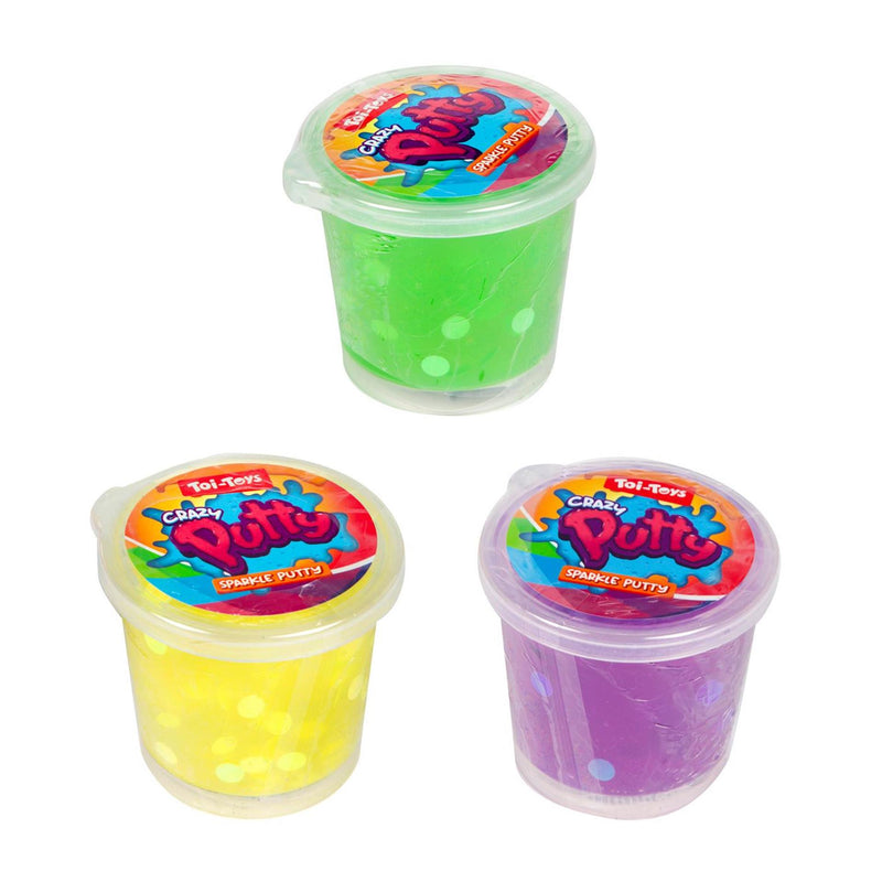 Afbeelding laden in galerijviewer, Toi-toys putty met gliters 6ass
