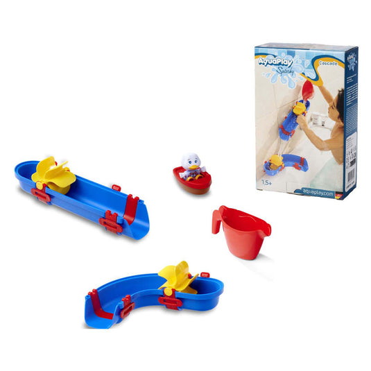 Aquaplay badspeelgoed sploshy cascade waterbaan met accessoires.