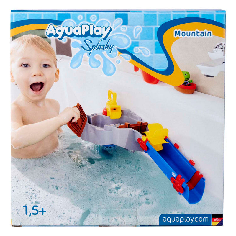 Afbeelding laden in galerijviewer, Aquaplay waterbaan sploshy mountain badspeelset met accessoires.

