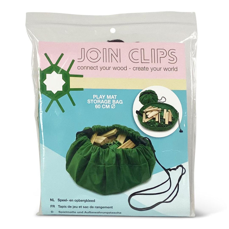 Afbeelding laden in galerijviewer, Join clips opberg speelkleed, ø 60 cm
