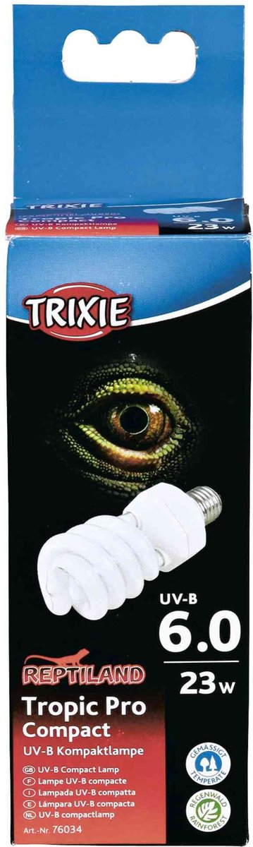 Afbeelding laden in galerijviewer, Trixie reptiland tropic pro compact 6.0 uv-b lamp
