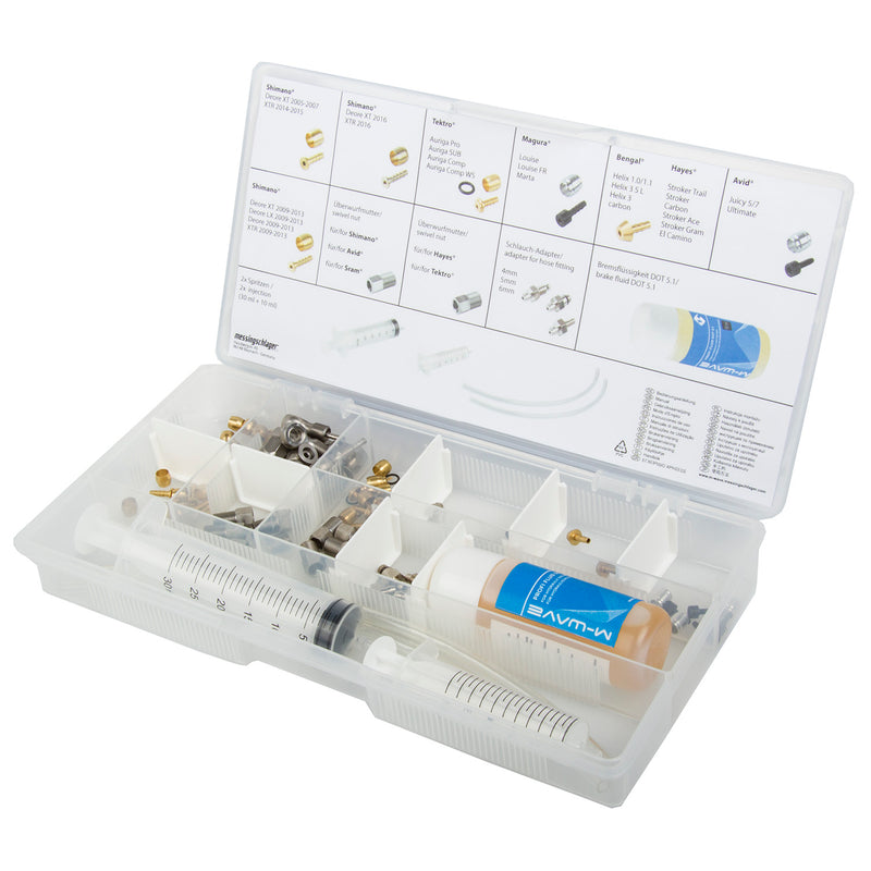 Afbeelding laden in galerijviewer, M-wave brake doc box bleeding kit for disc brakes
